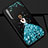 Silicone Candy Rubber Gel Dress Party Girl Soft Case Cover S01 for Realme X2 Blue