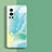Silicone Candy Rubber Gel Fashionable Pattern Soft Case Cover for Vivo X70 Pro 5G Green