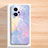 Silicone Candy Rubber Gel Fashionable Pattern Soft Case Cover for Xiaomi Poco X4 GT 5G Purple