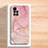 Silicone Candy Rubber Gel Fashionable Pattern Soft Case Cover for Xiaomi Redmi Note 11T 5G Pink