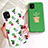 Silicone Candy Rubber Gel Fashionable Pattern Soft Case Cover H02 for Apple iPhone 11