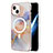 Silicone Candy Rubber Gel Fashionable Pattern Soft Case Cover Mag-Safe Magnetic for Apple iPhone 14