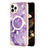 Silicone Candy Rubber Gel Fashionable Pattern Soft Case Cover Mag-Safe Magnetic for Apple iPhone 15 Pro