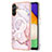 Silicone Candy Rubber Gel Fashionable Pattern Soft Case Cover Mag-Safe Magnetic for Samsung Galaxy Quantum4 5G