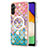 Silicone Candy Rubber Gel Fashionable Pattern Soft Case Cover Mag-Safe Magnetic for Samsung Galaxy Quantum4 5G Colorful