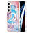 Silicone Candy Rubber Gel Fashionable Pattern Soft Case Cover Mag-Safe Magnetic for Samsung Galaxy S23 Plus 5G