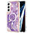 Silicone Candy Rubber Gel Fashionable Pattern Soft Case Cover Mag-Safe Magnetic for Samsung Galaxy S23 Plus 5G