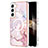 Silicone Candy Rubber Gel Fashionable Pattern Soft Case Cover Mag-Safe Magnetic for Samsung Galaxy S24 5G