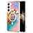 Silicone Candy Rubber Gel Fashionable Pattern Soft Case Cover Mag-Safe Magnetic for Samsung Galaxy S24 5G Mixed