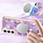 Silicone Candy Rubber Gel Fashionable Pattern Soft Case Cover Mag-Safe Magnetic for Samsung Galaxy S24 Plus 5G