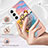 Silicone Candy Rubber Gel Fashionable Pattern Soft Case Cover S01 for Samsung Galaxy S21 FE 5G