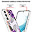 Silicone Candy Rubber Gel Fashionable Pattern Soft Case Cover S01 for Samsung Galaxy S22 5G