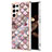 Silicone Candy Rubber Gel Fashionable Pattern Soft Case Cover S01 for Samsung Galaxy S24 Ultra 5G