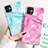 Silicone Candy Rubber Gel Fashionable Pattern Soft Case Cover S02 for Apple iPhone 11