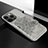 Silicone Candy Rubber Gel Fashionable Pattern Soft Case Cover S02 for Apple iPhone 13 Pro Gray