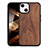 Silicone Candy Rubber Gel Fashionable Pattern Soft Case Cover S03 for Apple iPhone 15 Brown