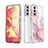 Silicone Candy Rubber Gel Fashionable Pattern Soft Case Cover S03 for Samsung Galaxy S21 5G Pink