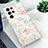 Silicone Candy Rubber Gel Fashionable Pattern Soft Case Cover S03 for Samsung Galaxy S22 Ultra 5G