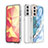 Silicone Candy Rubber Gel Fashionable Pattern Soft Case Cover S03 for Samsung Galaxy S23 Plus 5G Blue