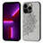 Silicone Candy Rubber Gel Fashionable Pattern Soft Case Cover S04 for Apple iPhone 13 Pro Max Gray