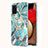 Silicone Candy Rubber Gel Fashionable Pattern Soft Case Cover with Finger Ring Stand Y01B for Samsung Galaxy M02s