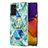 Silicone Candy Rubber Gel Fashionable Pattern Soft Case Cover with Finger Ring Stand Y01B for Samsung Galaxy S23 FE 5G