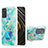 Silicone Candy Rubber Gel Fashionable Pattern Soft Case Cover with Finger Ring Stand Y01B for Xiaomi Poco M3