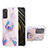 Silicone Candy Rubber Gel Fashionable Pattern Soft Case Cover with Finger Ring Stand Y01B for Xiaomi Poco M3