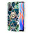 Silicone Candy Rubber Gel Fashionable Pattern Soft Case Cover with Finger Ring Stand Y01B for Xiaomi Redmi Note 11T 5G