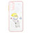 Silicone Candy Rubber Gel Fashionable Pattern Soft Case Cover with Finger Ring Stand Y01X for Samsung Galaxy A04s Yellow