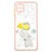 Silicone Candy Rubber Gel Fashionable Pattern Soft Case Cover with Finger Ring Stand Y01X for Samsung Galaxy A12 5G