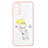 Silicone Candy Rubber Gel Fashionable Pattern Soft Case Cover with Finger Ring Stand Y01X for Samsung Galaxy A13 5G Yellow