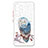 Silicone Candy Rubber Gel Fashionable Pattern Soft Case Cover with Finger Ring Stand Y01X for Samsung Galaxy A32 4G Mixed