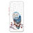 Silicone Candy Rubber Gel Fashionable Pattern Soft Case Cover with Finger Ring Stand Y01X for Samsung Galaxy A32 5G Mixed