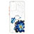 Silicone Candy Rubber Gel Fashionable Pattern Soft Case Cover with Finger Ring Stand Y01X for Samsung Galaxy A33 5G Blue