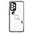 Silicone Candy Rubber Gel Fashionable Pattern Soft Case Cover with Finger Ring Stand Y01X for Samsung Galaxy A52s 5G Black