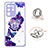 Silicone Candy Rubber Gel Fashionable Pattern Soft Case Cover with Finger Ring Stand Y01X for Samsung Galaxy S20 Ultra