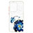 Silicone Candy Rubber Gel Fashionable Pattern Soft Case Cover with Finger Ring Stand Y01X for Samsung Galaxy S20 Ultra Blue