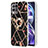 Silicone Candy Rubber Gel Fashionable Pattern Soft Case Cover with Finger Ring Stand Y02B for Realme Narzo 50 4G