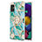 Silicone Candy Rubber Gel Fashionable Pattern Soft Case Cover with Finger Ring Stand Y02B for Samsung Galaxy M40S