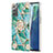 Silicone Candy Rubber Gel Fashionable Pattern Soft Case Cover with Finger Ring Stand Y02B for Samsung Galaxy Note 20 5G