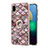 Silicone Candy Rubber Gel Fashionable Pattern Soft Case Cover with Finger Ring Stand Y03B for Samsung Galaxy A02