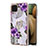 Silicone Candy Rubber Gel Fashionable Pattern Soft Case Cover with Finger Ring Stand Y03B for Samsung Galaxy F12