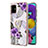 Silicone Candy Rubber Gel Fashionable Pattern Soft Case Cover with Finger Ring Stand Y03B for Samsung Galaxy M40S