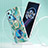 Silicone Candy Rubber Gel Fashionable Pattern Soft Case Cover with Finger Ring Stand Y04B for Realme Narzo 50 Pro 5G