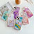 Silicone Candy Rubber Gel Fashionable Pattern Soft Case Cover with Finger Ring Stand Y05B for Apple iPhone 14