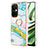 Silicone Candy Rubber Gel Fashionable Pattern Soft Case Cover with Finger Ring Stand Y05B for OnePlus Nord N30 5G Colorful