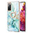 Silicone Candy Rubber Gel Fashionable Pattern Soft Case Cover with Finger Ring Stand Y05B for Samsung Galaxy S20 FE 4G