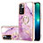 Silicone Candy Rubber Gel Fashionable Pattern Soft Case Cover with Finger Ring Stand Y05B for Xiaomi Mi 11i 5G (2022)