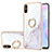 Silicone Candy Rubber Gel Fashionable Pattern Soft Case Cover with Finger Ring Stand Y05B for Xiaomi Redmi 9A